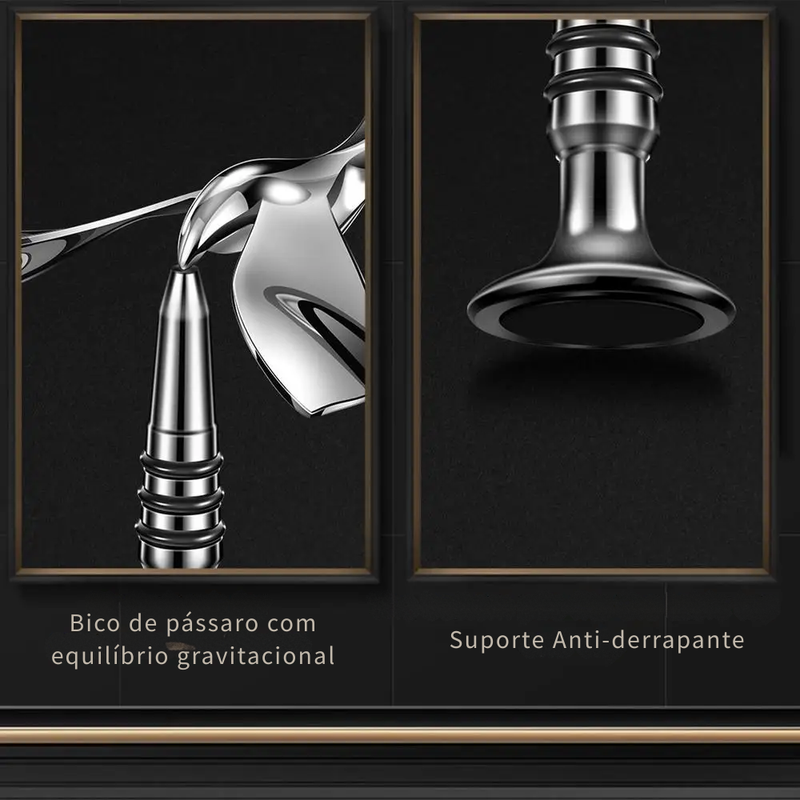 Abridor Pássaro Voador | Equilíbrio Natural ✦ Design Sofisticado ✦ Decorativo