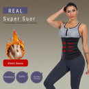 Cinta Modeladora Fitness com Zíper | Suporte ✦ Cintura Fina ✦ Suor Intenso