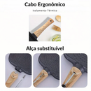 Frigideira Divisorias Antiaderente | Omelete ✦ Panqueca ✦ Multifuncional