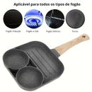 Frigideira Divisorias Antiaderente | Omelete ✦ Panqueca ✦ Multifuncional
