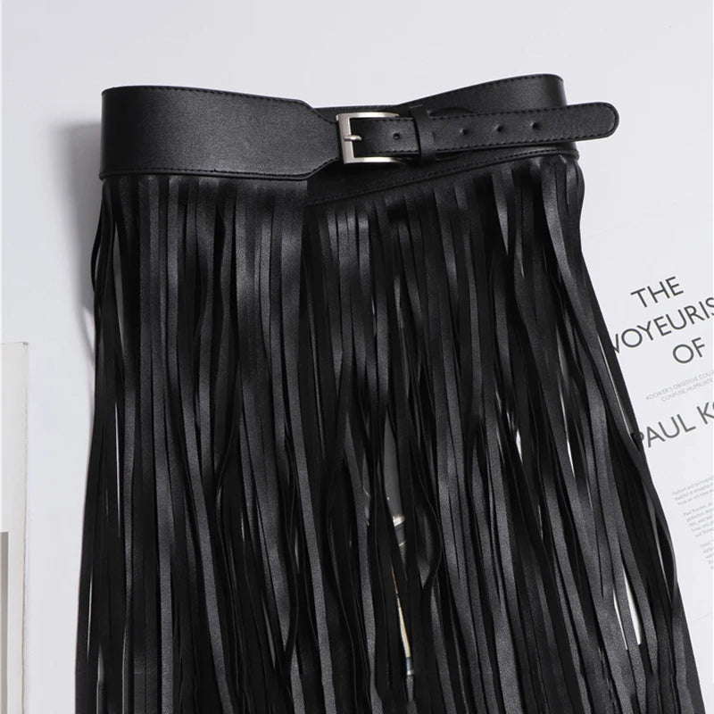 Cinto Saia Franjas Longo | Arrojado ✦ Marcante ✦ Fashion