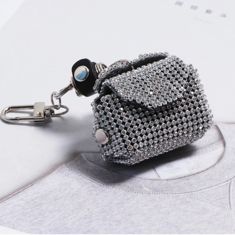 Cinto Corrente Glam | Mini Bolsa Strass ✦ Adaptavel ✦ Luxo