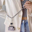 Cinto Corrente Glam | Mini Bolsa Strass ✦ Adaptavel ✦ Luxo