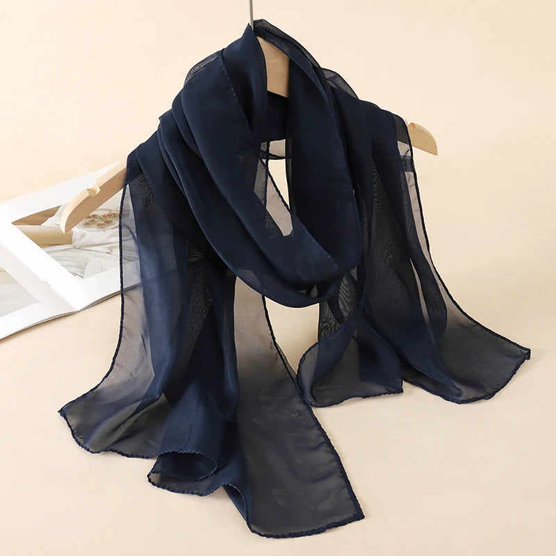 Lenço Chiffon Echarpe | Proteção Solar ✦ Versatilidade ✦ Elegancia