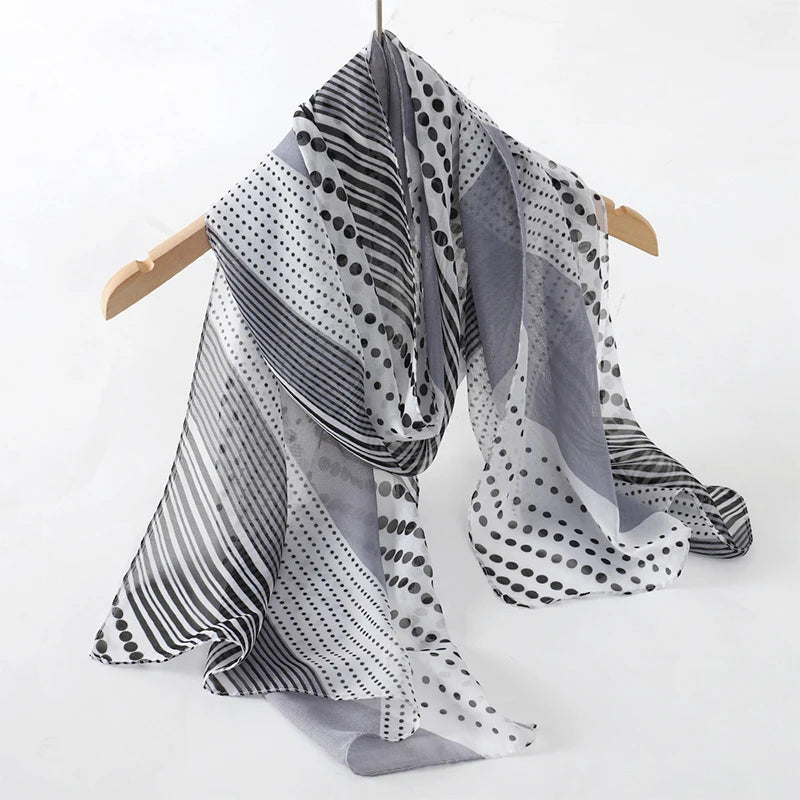 Lenço Chiffon Echarpe | Proteção Solar ✦ Versatilidade ✦ Elegancia