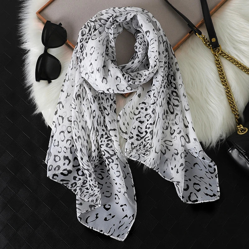 Lenço Chiffon Echarpe | Proteção Solar ✦ Versatilidade ✦ Elegancia