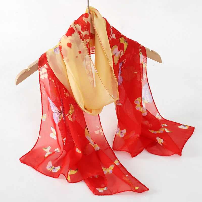 Lenço Chiffon Echarpe | Proteção Solar ✦ Versatilidade ✦ Elegancia