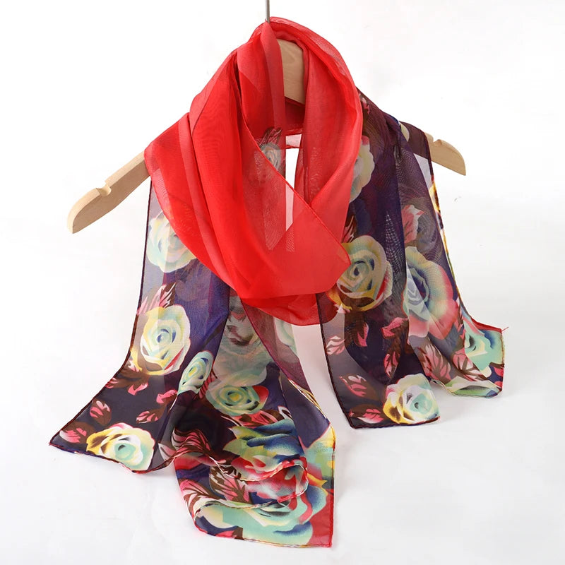 Lenço Chiffon Echarpe | Proteção Solar ✦ Versatilidade ✦ Elegancia