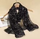 Lenço Chiffon Echarpe | Proteção Solar ✦ Versatilidade ✦ Elegancia