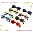 Oculos de Sol Oval | Elegancia ✦ Vintage ✦ Luxo
