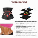 Cinta Modeladora Fitness com Zíper | Suporte ✦ Cintura Fina ✦ Suor Intenso
