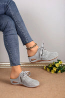 Mule Plataforma Cadarço Confortável | Moderno ✦ Versátil