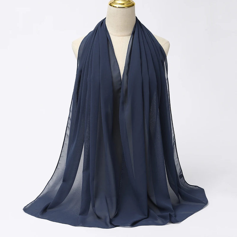 Lenço Chiffon Echarpe | Inumeras Cores ✦ Versatilidade ✦ Elegancia