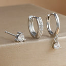 By Essenza Conjunto Brinco Trio Moderno | Banhados Ouro 18K [Vários Modelos]