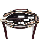 Bolsa Compacta Couro Sintetico | Design Moderno ✦ Monograma ✦ Versatil