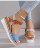 Sandália Plataforma | Leve e Confortável