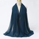 Lenço Chiffon Echarpe | Inumeras Cores ✦ Versatilidade ✦ Elegancia