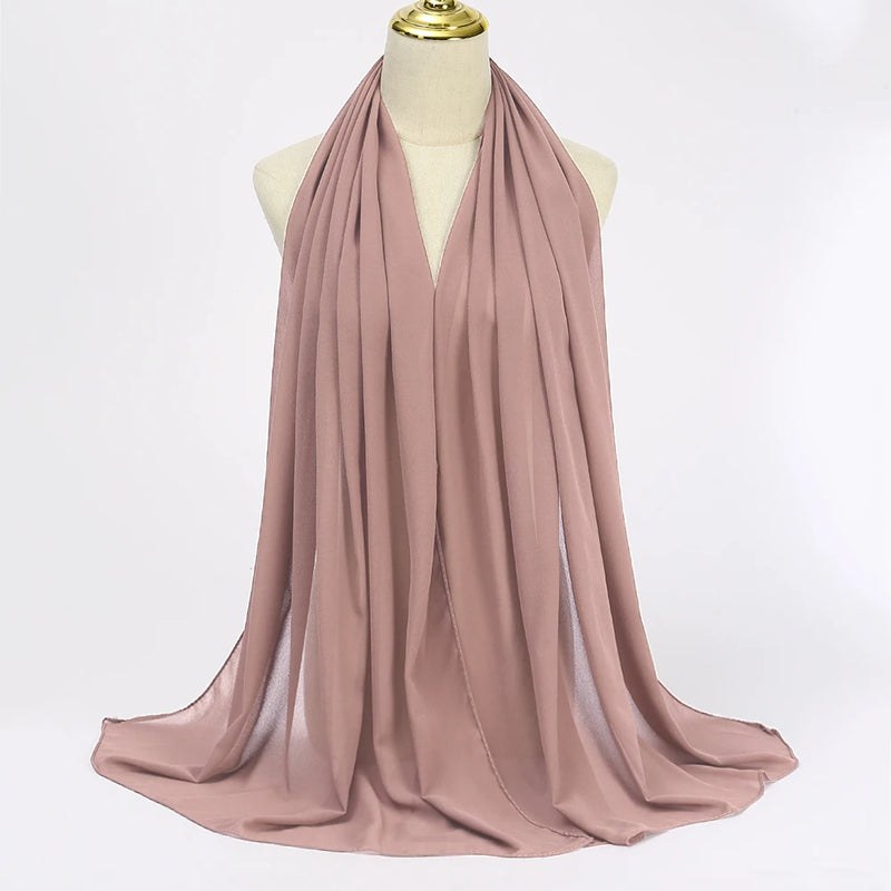 Lenço Chiffon Echarpe | Inumeras Cores ✦ Versatilidade ✦ Elegancia