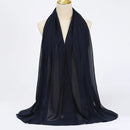 Lenço Chiffon Echarpe | Inumeras Cores ✦ Versatilidade ✦ Elegancia