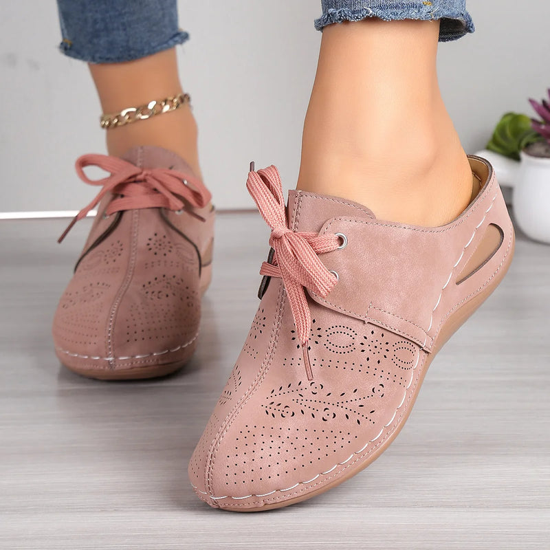 Mule Plataforma Cadarço Confortável | Moderno ✦ Versátil
