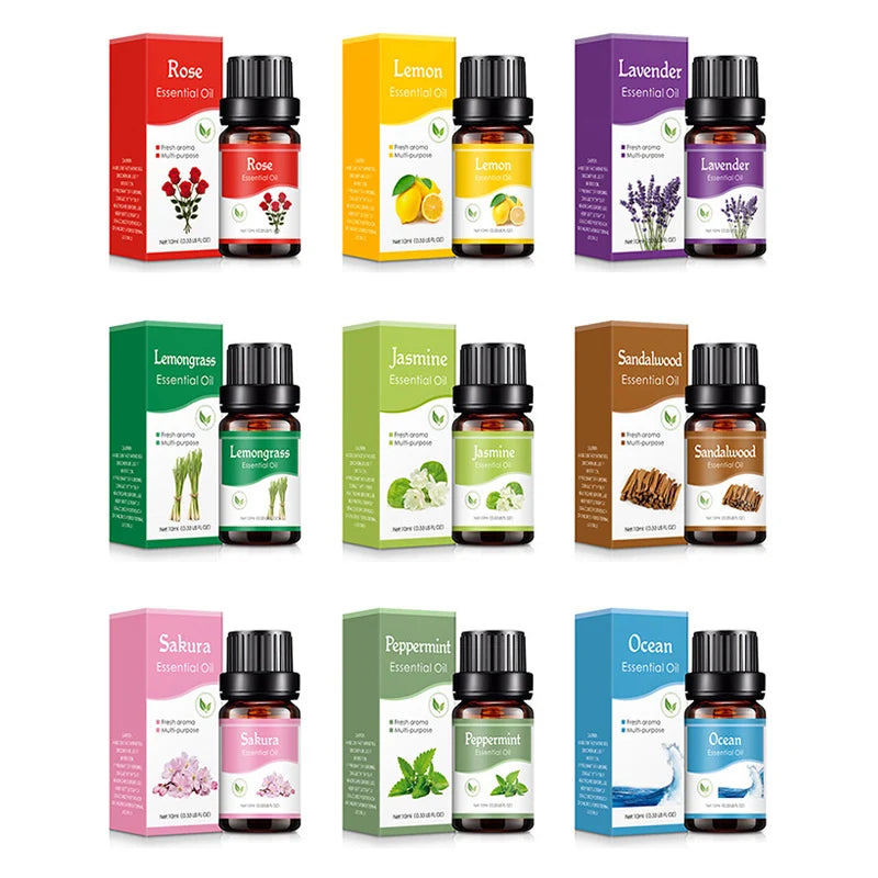 Óleo Essenciais Aromaterapia | Difusor Umidificador ✦ Perfume