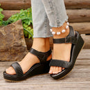 Sandália Plataforma | Preta ✦ Confortável