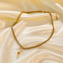 Colar Elegante Aço Inoxidável Prova D'água ✦ [Vários Modelos]