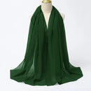 Lenço Chiffon Echarpe | Inumeras Cores ✦ Versatilidade ✦ Elegancia