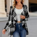 Casaco Cardigan | Xadrez Moderno ✦ Estiloso ✦ Casual