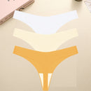 Kit 3 Calcinhas Fio Dental Sem Costura | Conforto ✦ Invisível ✦ Fashion