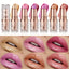 6 Colors 3 in 1 Pearlescent Sparkling Lipstick Matte Glitter Waterproof Long Lasting Pearl Shine Lip Gloss Shimmer Sexy Makeup