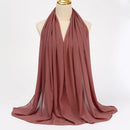 Lenço Chiffon Echarpe | Inumeras Cores ✦ Versatilidade ✦ Elegancia