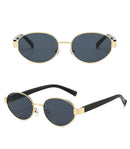 Oculos de Sol Oval | Elegancia ✦ Vintage ✦ Luxo