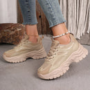 Tenis Plataforma Chunky | Respirável e Confortável