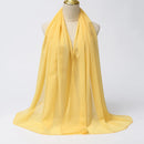 Lenço Chiffon Echarpe | Inumeras Cores ✦ Versatilidade ✦ Elegancia