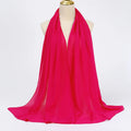 Lenço Chiffon Echarpe | Inumeras Cores ✦ Versatilidade ✦ Elegancia