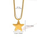 Colar Elegante Aço Inoxidável Prova D'água ✦ [Vários Modelos]