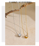 Colar Pingo Brilhante | Zircônia Minimalista ✦ Delicado [PVD]