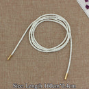 Cinto Cordão de Couro Longo | Detalhe Sofisticado [Blusas ✦ Saias ✦ Casacos]