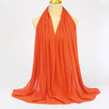 Lenço Chiffon Echarpe | Inumeras Cores ✦ Versatilidade ✦ Elegancia