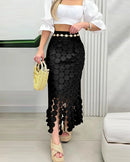 Saia Longa Boho Glam | Movimento ✦ Estilo