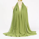 Lenço Chiffon Echarpe | Inumeras Cores ✦ Versatilidade ✦ Elegancia