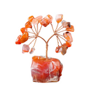 Árvore Decorativa com Cristais Naturais | Sofisticação ✦ Decoração Artesanal