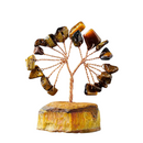 Árvore Decorativa com Cristais Naturais | Sofisticação ✦ Decoração Artesanal