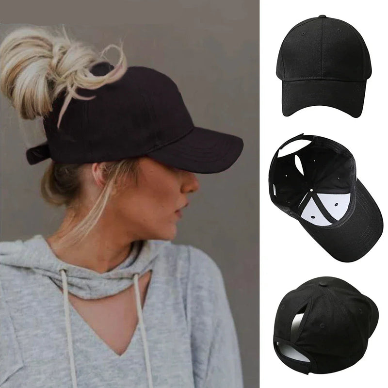 By Essenza Bone Feminino Abertura para Coque | Estiloso ✦ Confortável ✦ Versátil
