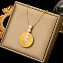 Colar Elegante Aço Inoxidável Prova D'água ✦ [Vários Modelos]