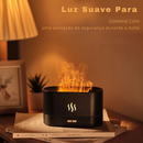 Difusor Aroma Chamas 3D | Umidificador Óleos Essenciais