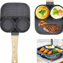 Frigideira Divisorias Antiaderente | Omelete ✦ Panqueca ✦ Multifuncional