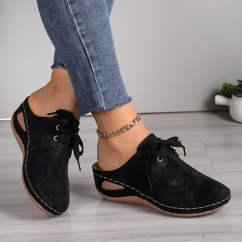 Mule Plataforma Cadarço Confortável | Moderno ✦ Versátil