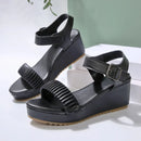 Sandália Plataforma | Preta ✦ Confortável